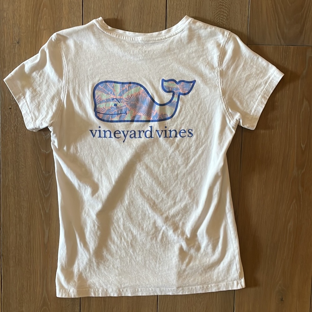 Vineyard Vines White Tee-XS